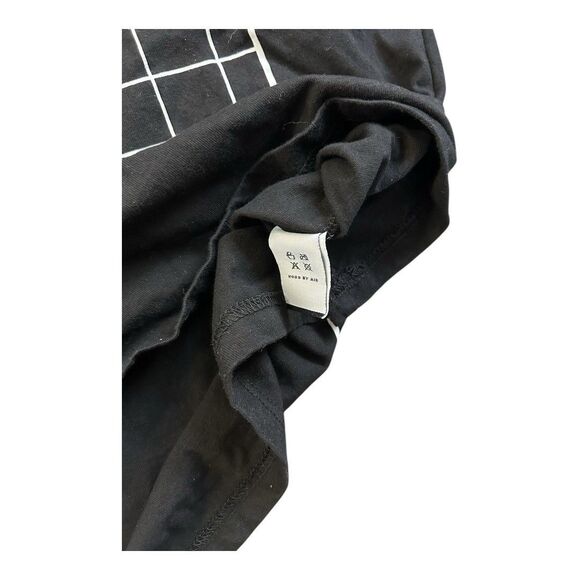 Rare HBA Hood By Air | XL | Black Grid Design Long Sleeve Shirt | Shayne Oliver - Picture 8 of 9